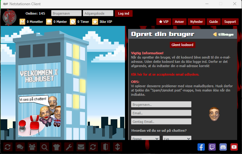 Netstationen-klienten